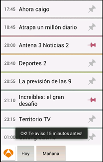 Alarma programa